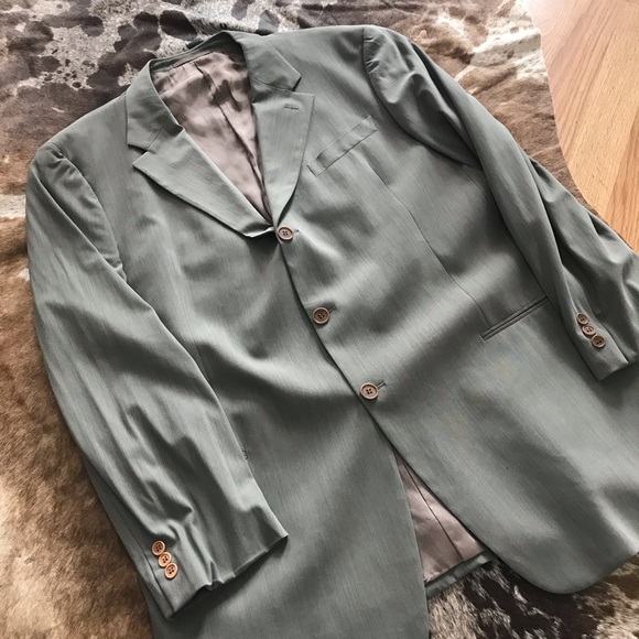 Giorgio Armani suit jacket sport coat size 46L - Picture 6 of 9